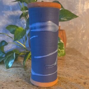 Vintage Studio Pottery Vase From Alfa Dom Dominican Republic